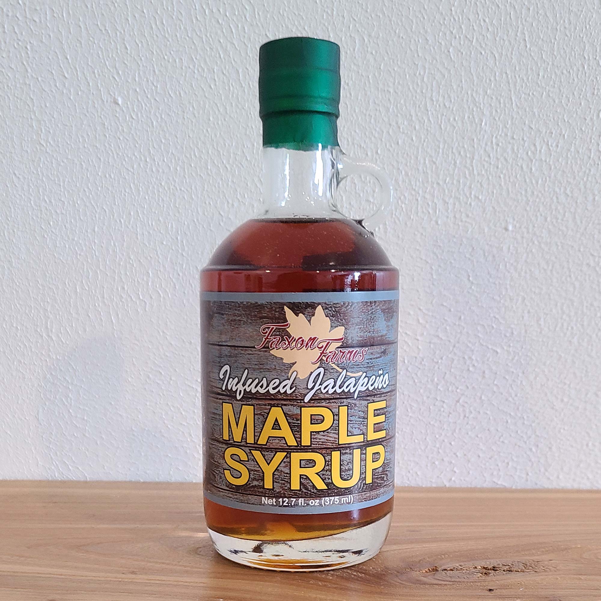 Infused Jalapeno Maple Syrup – 12.7 oz. bottle – Faxon Farms Pure